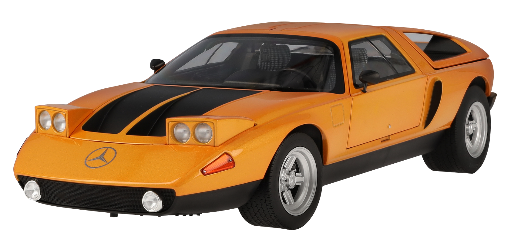 Modelauto: experimenteel voertuig C 111 / II (1970), witte herfst, Norev, 1:18, B66040709 Modelauto: experimenteel voertuig C 111 / II (1970), witte herfst, Norev, 1:18, B66040709