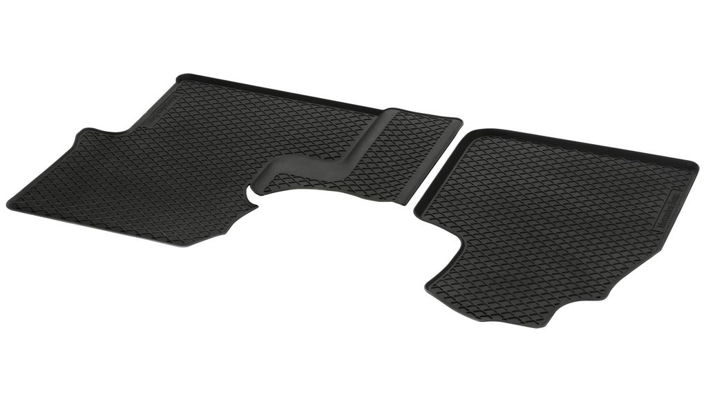 All-weather mats, driver & front passenger mat, 2-piece, without floor air duct (H00), Sprinter, black, B66570012