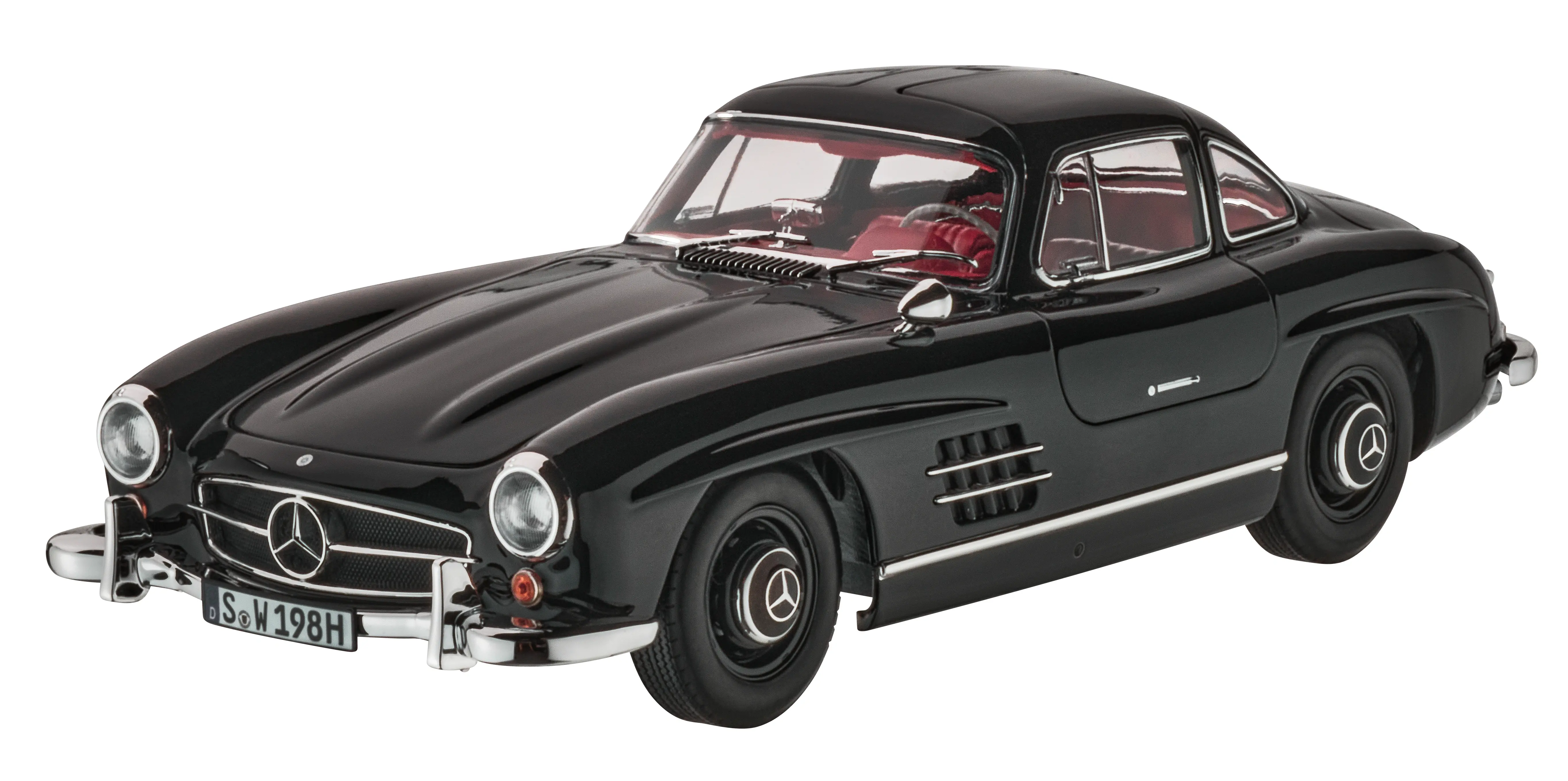 Modellauto: 300 SL Coupé (1954-1963) W 198, schwarz, Norev, 1:18, B66040722 Modellauto: 300 SL Coupé (1954-1963) W 198, schwarz, Norev, 1:18, B66040722