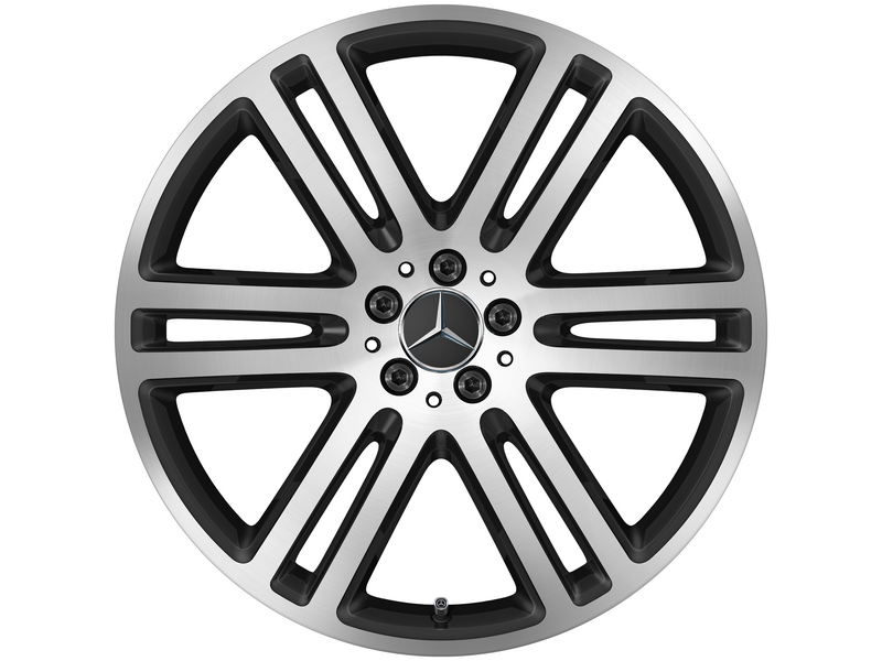 6-twin-spoke wheel, black matt, Pirelli, Scorpion Winter MO, 315/40 R21 111V, winter, Q440301712120