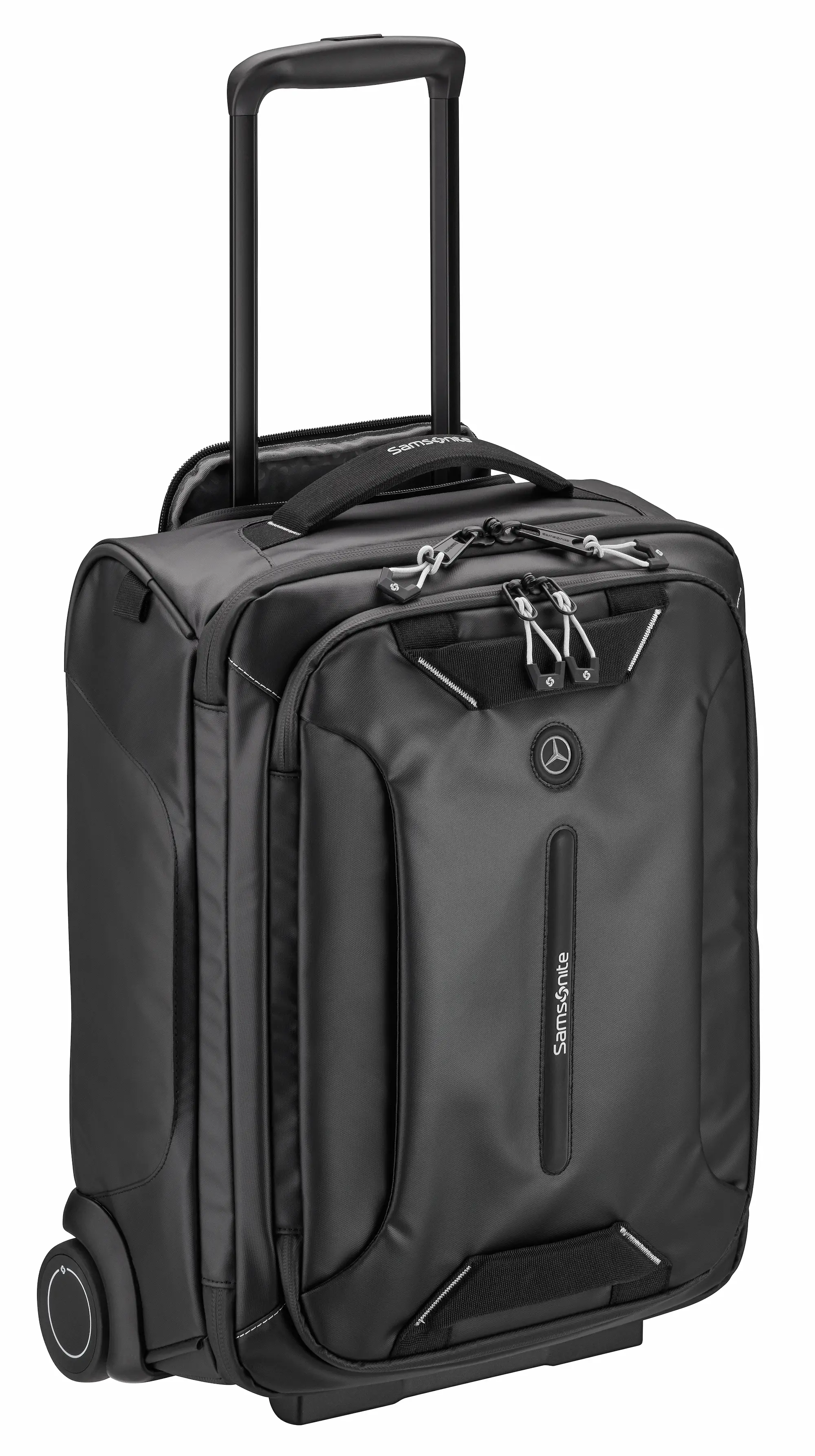 Trolleytasche, schwarz, Polyamid (recycelt) / Polyester, Samsonite, B67960129