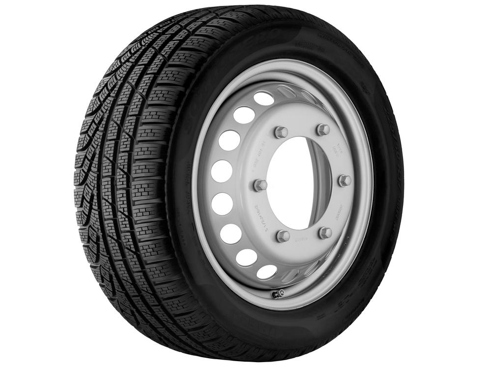 Stalen velg zilver, Continental, ContiVanContact 200, 195/75 R16 107/105R C, zomer, Q4402611102200J2021