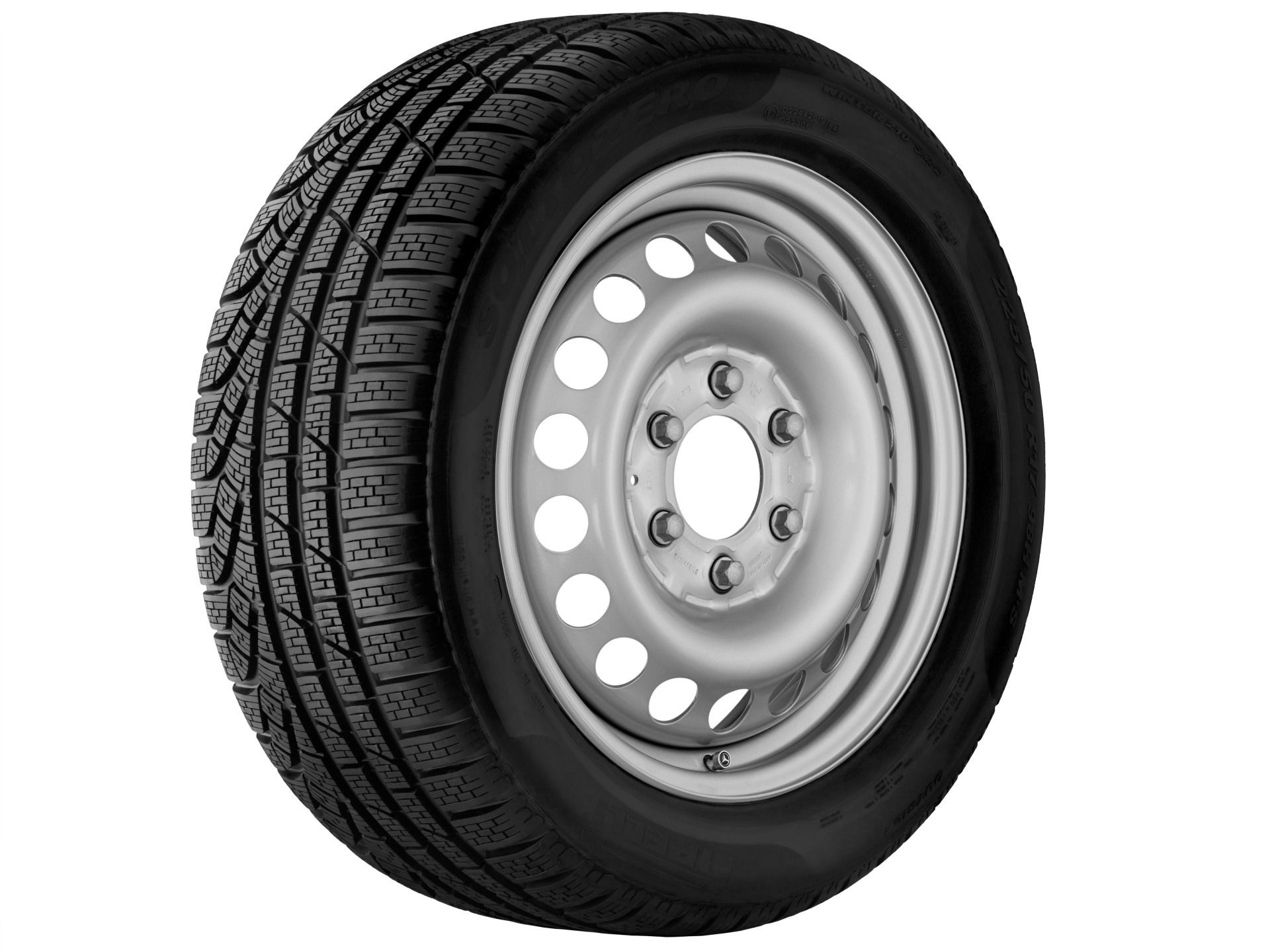 Stalen wiel zilver, Continental, VanContact Winter, 225/75 R16 121/120(122)R(L) C, Winter, Q440161110420