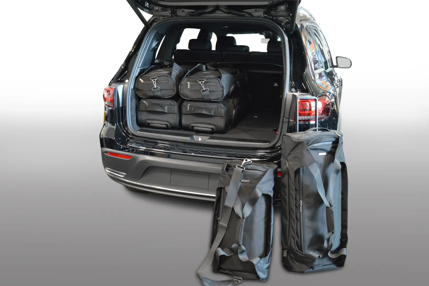 Travel bag set suitable for Mercedes-Benz EQB (X243) 2021-today Pro.Line - Black, CB-M25901SP
