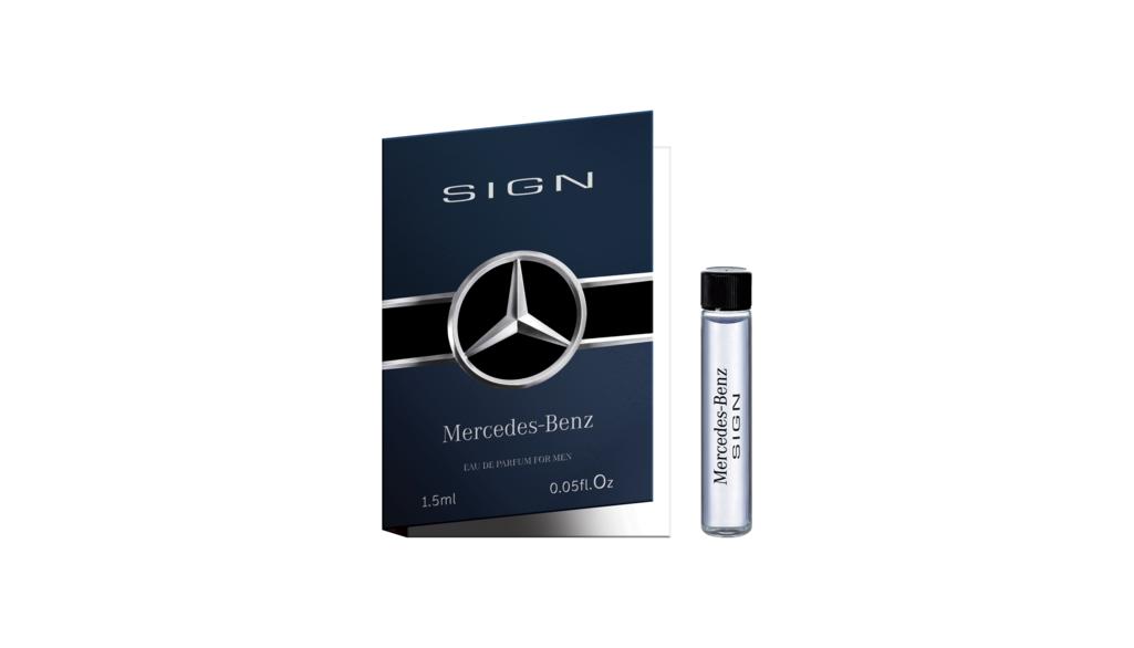 Mercedes-Benz Sign, product samples, EdP, 1.5 ml, B66959712 Mercedes-Benz Sign, product samples, EdP, 1.5 ml, B66959712