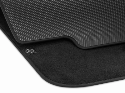 Omkeerbare mat, op maat, voor hybride voertuigen (ME10), zwart, polyamide / TPE, A2476806307