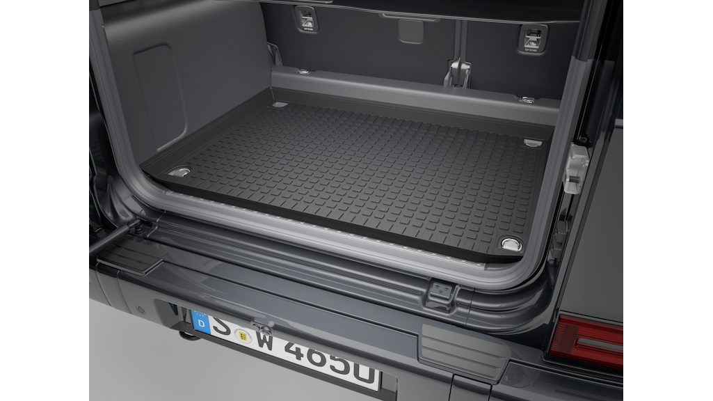 Trunk tray, flat, G-Class, black, A4658103402 Trunk tray, flat, G-Class, black, A4658103402
