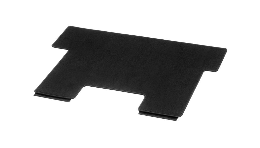 Veloursmatten, Gepäckraum, mit Doppelschiene, 1-teilig, A3, extralang, V-Klasse/EQV/ Vito/eVito, schwarz, A4476807102