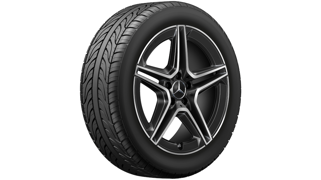 AMG 5-twin-spoke wheel, gloss black, Pirelli, W SottoZero 3 MO, 235/50 R19 99H, winter, Q4403017118300J2022