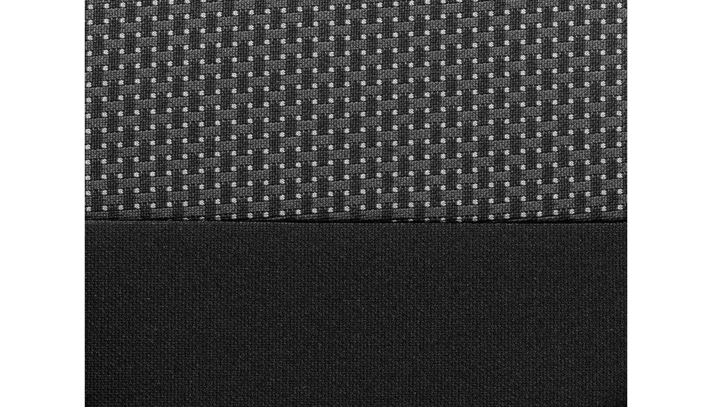 Seat cover, driver/passenger seat, for comfort seating, without thorax sidebag, Viano/Vito/eVito, black, B66560846 Seat cover, driver/passenger seat, for comfort seating, without thorax sidebag, Viano/Vito/eVito, black, B66560846