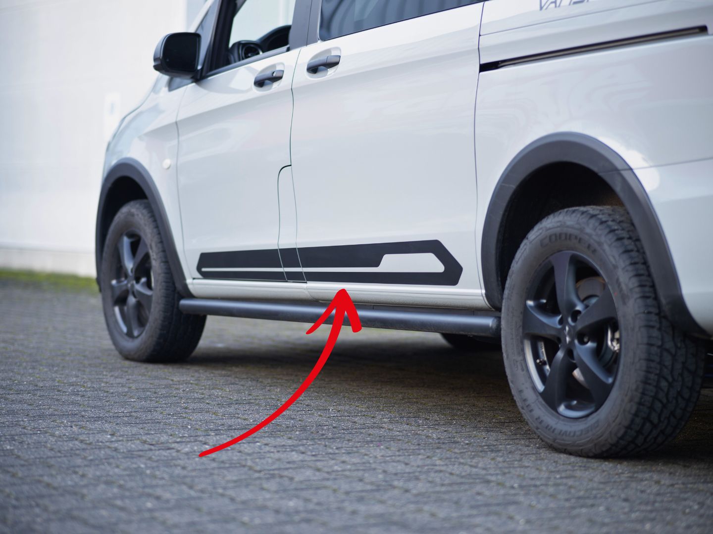 Seitenfolierung "offroad" für Mercedes-Benz V-Klasse/Vito 447, VS-'4478860152