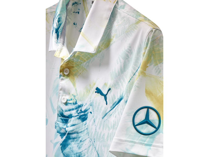 Golf-Poloshirt Herren, weiß, B6645503