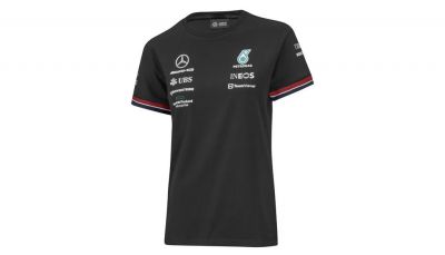 T-shirt men, driver, Mercedes-AMG F1, black, XXXL, B67998295